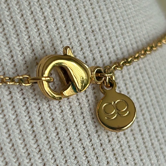 Gorjana Cayne Crescent Pendant Necklace - Picture 6 of 8